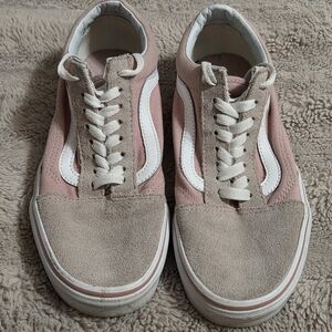 Light Pink Women's Vans Old Skool Sneakers